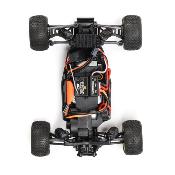 UK-1/28 Micro-T 2S 2WD RTR Race Buggy (Battery & Charger Included), Silver LOSI