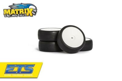 UK-1:10 Touring Car Tires - Carpet Indoor - 28R (4 pcs) MATRIX TYRES