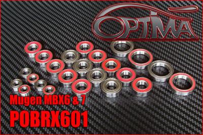 UK-Set of bearing for MUGEN MBX6 / 7 Nitro OPTIMA