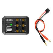 UK-Power distributor with Banana ( Max 10A + USB 5V 2.1A) SKY-RC