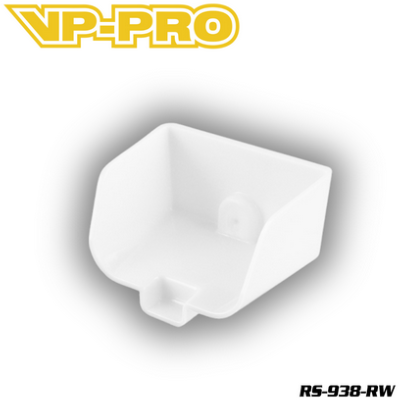 UK-Front wing white for RC8B4.1/X5B (2) VP-PRO