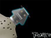 UK-Stainless Steel Front Chassis Skid Protector ( Team Associated RC8 B4.1/ B4 ) 2pcs. T-WORK'S