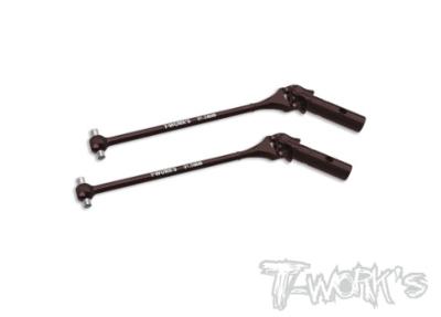 UK-Steel Front Universal Joint Set 91.5mm ( For HB Racing D8 WS/D819RS/D819 ) 2pcs. T-WORK'S