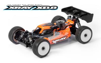 Spare parts and options 1/8th TT X-Ray XB8/XB8E 2023