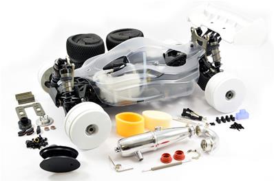 UK-HYPER VS 1/8 BUGGY NITRO ROLLER 80% PRE-ASSEMBLED HOBAO RACING