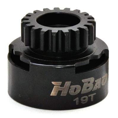 UK-CNC CLUTCH BELL 19T HOBAO RACING