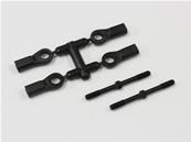 UK-Steerimg Rod Set(4x46mm/2pcs/MP9) KYOSHO