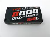 UK-Accu 1S 8000mAh 150C Graphène 1S1P WS-LINE