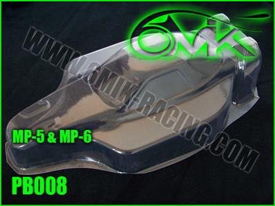 UK-Body lexan for Kyosho MP5/6 (unpainted) 6-MIK