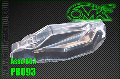 UK-Body lexan for Team Associated B6.1 (unpainted) 6-MIK