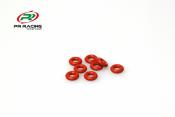 UK-PR P3 Shock O-Rings(Red) V2 (8) PR RACING