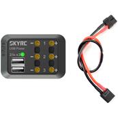 UK-Power distributor avec prise XT60 ( Max 10A + USB 5V 2.1A) SKY-RC