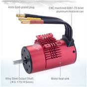 UK-Combo 1/10 ESC 80A + Brushless motor 3665 4200kV SURPASS HOBBY