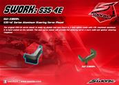 UK-S35-4E Series Aluminum Steering Servo Mount SWORKZ