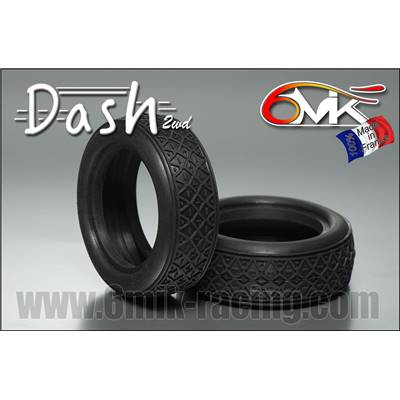 UK-Tires "DASH" Front 4x2 ORANGE alone (2) 6-MIK