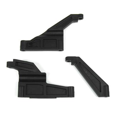 UK-Chassis brace set (front/rear/center) TEKNO-RC