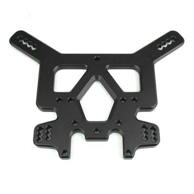 UK-Shock Tower (rear, 7075 CNC, gun metal anodized, ET48, NT48) TEKNO-RC