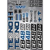 UK-Decal Sheet (EB48 2.0) TEKNO-RC