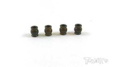 UK-7075 Hard Coated Xray Pivot ball 5.8-V3 ( For Xray XB9,XB9E,XB4, XB2C2019 ) 4pcs. T-WORK'S