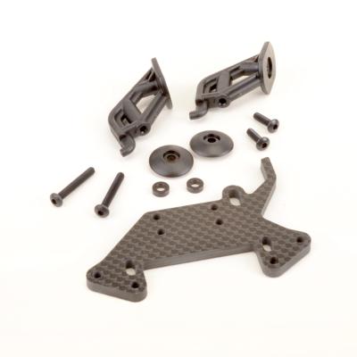 UK-C/F Rear Shock & Wing Mount - Cougar Classic SCHUMACHER RACING