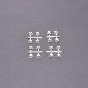 UK-Rear Hub Carrier Inserts (16pcs) - CAT PB SCHUMACHER RACING