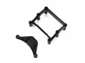 UK-Rear Lower Bulk & Radio Tray Set (RB6) KYOSHO