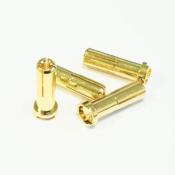 UK-5mm male plug 90deg L100mm (4) DONUTS RACING