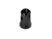 UK-Aluminium exhaust pipe mount v2 (black) HB RACING