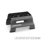 UK-Metal Car Stand Gun metal 1/8e et 1/10e  J-CONCEPTS