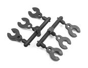 UK-Caster Clips (2) X-RAY