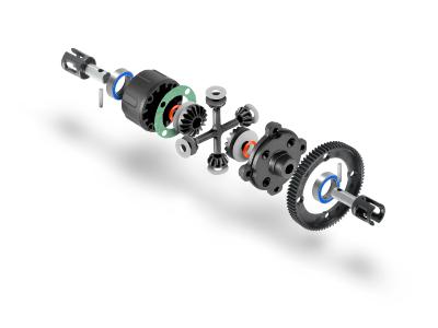 UK-Gear center differential lightweight set XB4'26 x-RAY