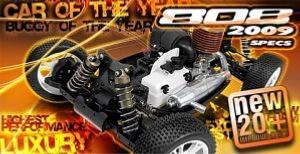 Spare parts and options 1/8th TT X-Ray 808