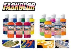 Water-based airbrush paints Faskolor