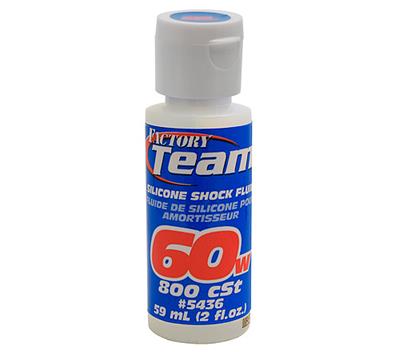 UK-FT Silicone Shock Fluid, 60wt (800 CST) TEAM-ASSOCIATED