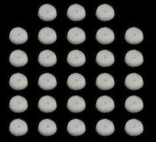 UK-Ballstud Dust Covers, foam