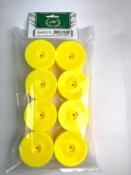 UK-55x38mm 2WD+4WD Rear Wheels 12mm*8pcs(Yellow)For IFMAR PR RACING