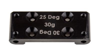 UK-RC10B6 FT Bulkhead, 25 deg, 30 deg, steel TEAM-ASSOCIATED