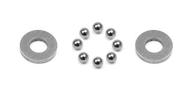 UK-Carbide Ball-Bearing Axial 2.5x5.4x0.8 X-RAY