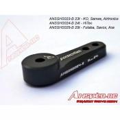 UK-Straight Servo Horn Black 23T Sanwa/KO/Airtronics ANSWER-RC