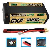 UK-Lipo Batterie 2S 7.6V 4400mAh Gold-NGP 5mm with DEAN cable DXF