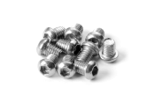 UK-Hex Screw SH M3x4 Small Head - Stainless (10) X-RAY