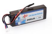 UK-LIPO RX/TX FLAT PACK 2400MAH 7.6V IP