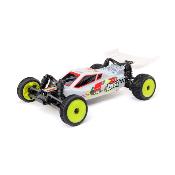UK-1/24 Micro-B 2S 2WD RTR Race Buggy (Battery & Charger Included), Blanc LOSI