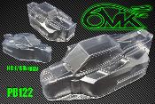 UK-Body Lexan "RADIKAL" for HB 819/D8 (unpainted) 6-MIK