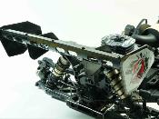 UK-1/8 Off Road Pro-Speed 2.0 Race Wing (BLACK) (Pre-Holes) SWORKZ