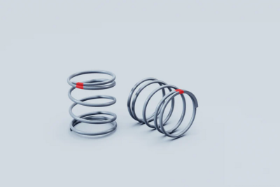 UK-Front shock springs grey/red (pr) N1 AGAMA