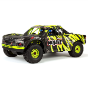 UK-MOJAVE 1/7E 6S V2 4WD BLX DESERT TRUCK WITH SPEKTRUM FIRMA RTR, GREEN/BLACK ARRMA RACING