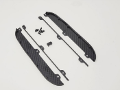 UK-Carbon chassis mud guard for large body of EB48 2.X LR PROD