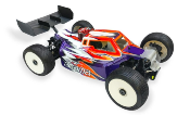 UK-Beretta body (clear) for Agama N1 (front wing sold separately) LEADFINGER RACING