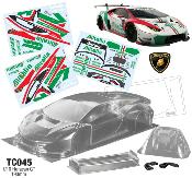 UK-1/10 Huracan GT 190mm (unpainted) TEAM C